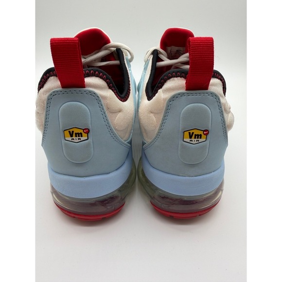Nike Air VaporMax Plus Chicago White Red Blue Men's Size 10 Used 0067 - Picture 11 of 12